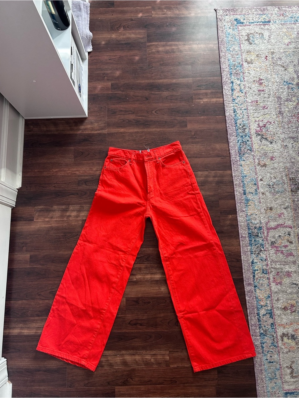 BDG bu urban outfitters Orange Wide-Leg cropped denim jeans